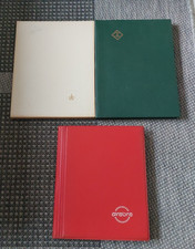 3 gebrauchte Steckalben, je 12 schwarze Seiten