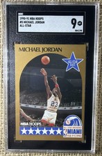 1990-91 NBA Hoops - All-Star Game Michael Jordan #5