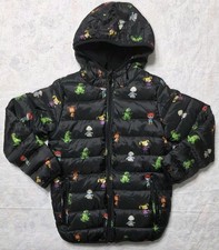 Members Only Nickelodeon Rugrats AOP Kids Size 6 Puffer Jacket Black 2022