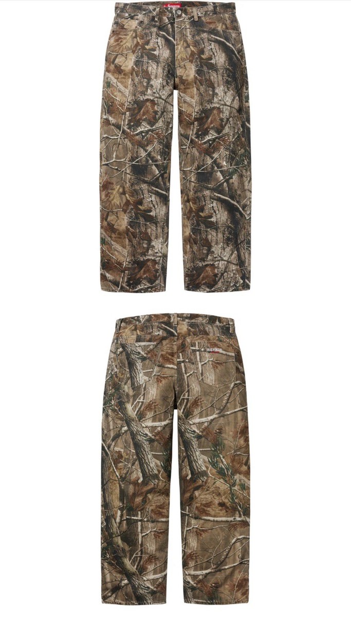 Supreme FW25 Baggy Jeans RealTree AP Camo Size 36 - SHIPS