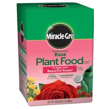 Miracle-Gro Water Soluble Powder Rose Plant Food Instantly Feeds 1.5 lb