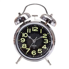 Mechanical Alarm Clock Wind up Clock Luminous...