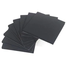 6 Pack 4x4 Inch Foam Padding Sheets w/ Adhesive Backing, 1/4 Inch Thick