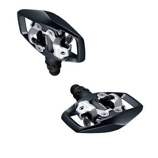 Pédale Shimano PD-ED500 pour cyclotourisme et transition vélo urbain