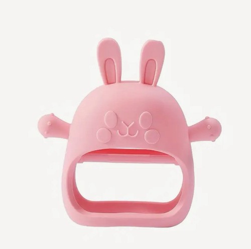 Baby Teething- Pink Bunny - Picture 1 of 1
