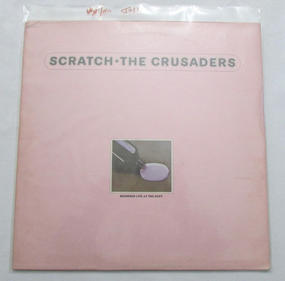 SCRATCH THE CRUSADERS LIVE AT THE ROXY JAZZ VG+/NM VINYL LP L48