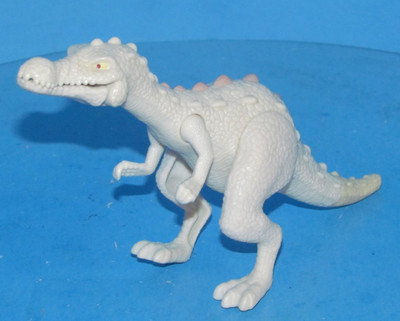 Mcdonalds 2009 Ice Age ''Rudy'' White Albino Dinosaur Happy Meal Figure Works L@@K