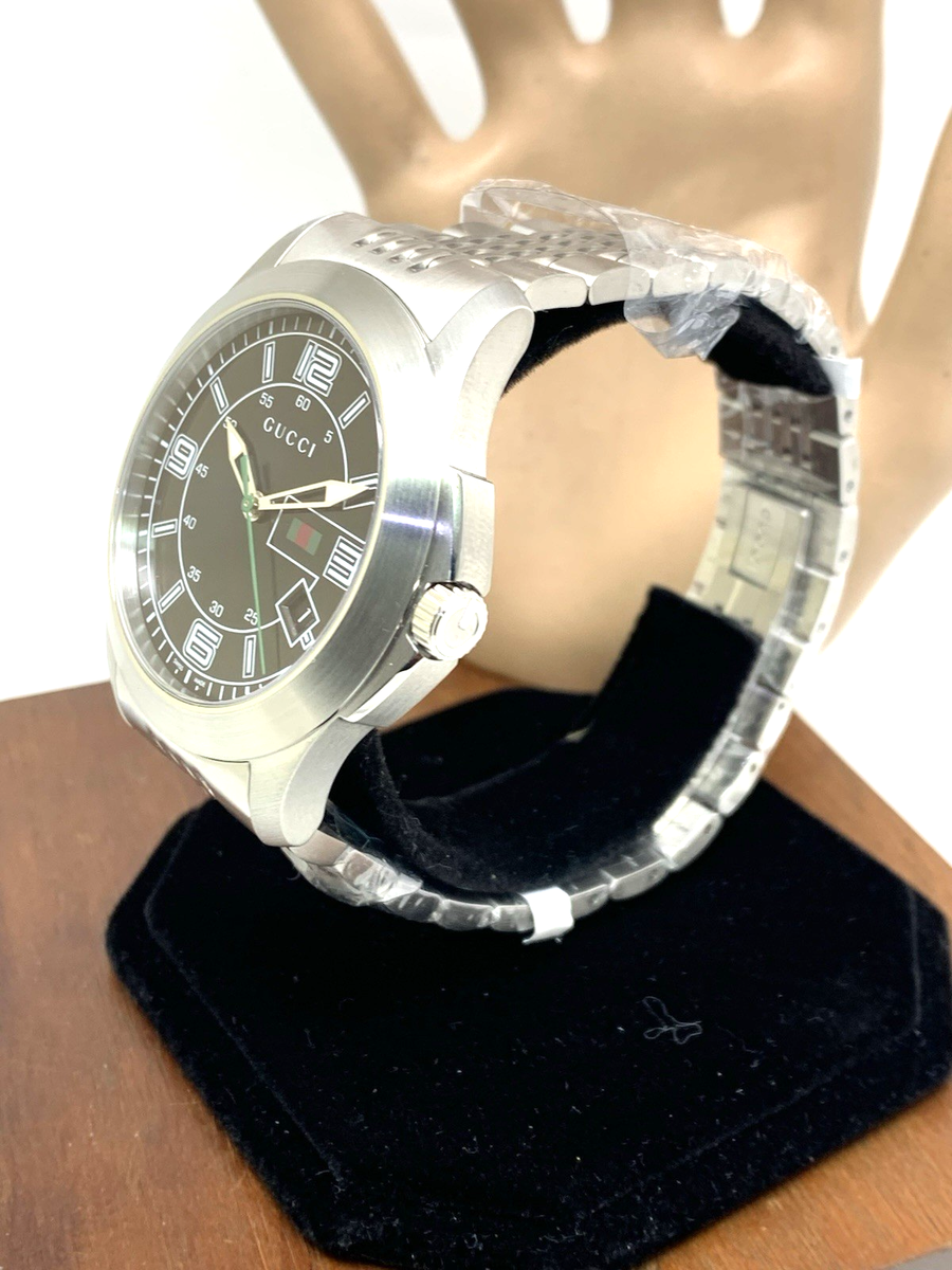 Gucci Men's Watch YA126201 G-Timeless Swiss Quartz Black Dial