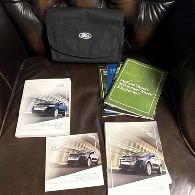 2011 Ford Edge Owner Manual Case + Manuals + My Touch + Supplements Original