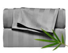 Twin Sheets, Genuine 100 Organic Viscose Derived from Bamboo Bed Sheet Set, ...