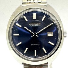 Citizen 6001 Timepiece Automatic Watch Navy D...