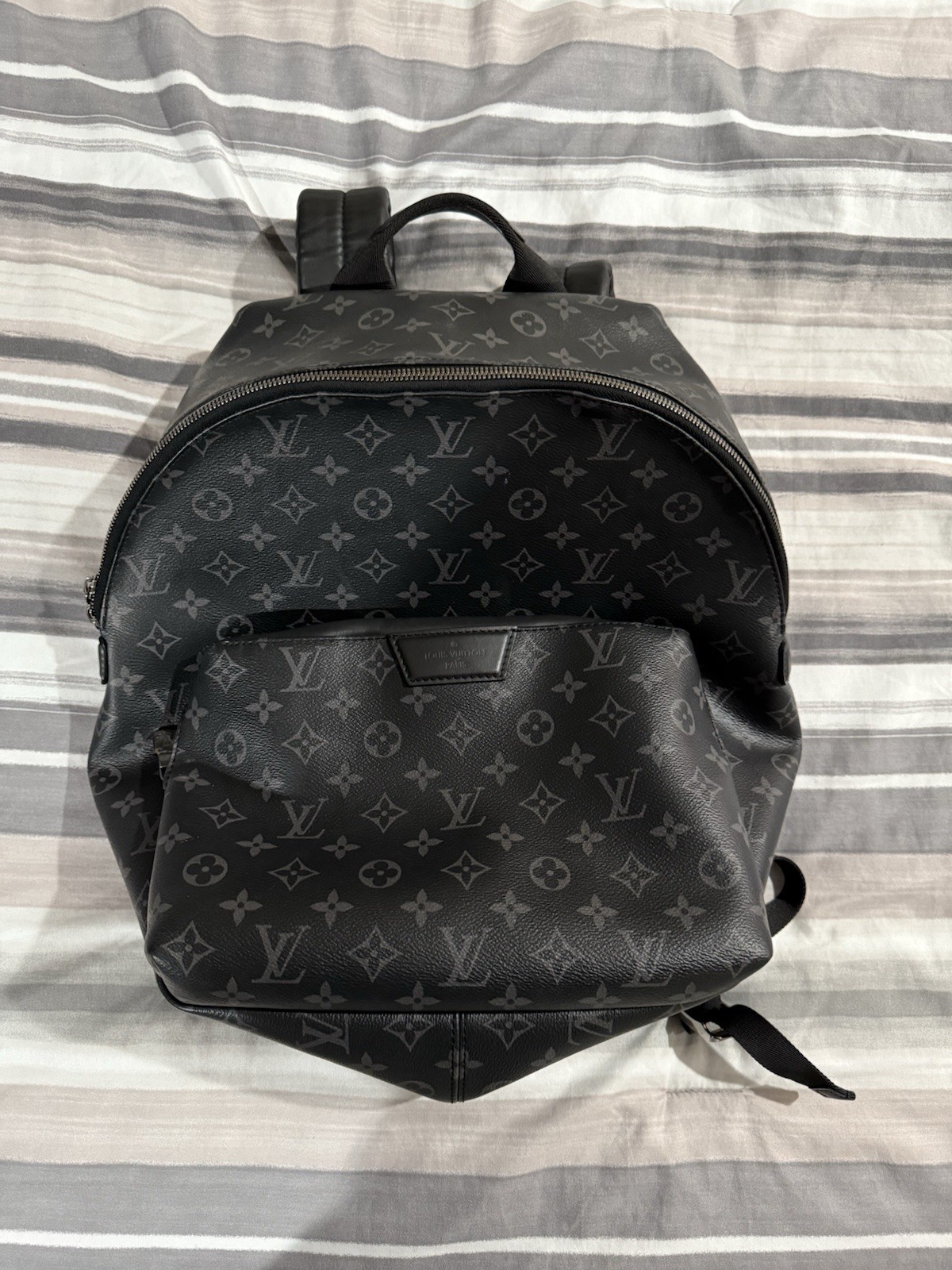 LOUIS VUITTON Monogram Eclipse Back Pack M43186 R… - image 1