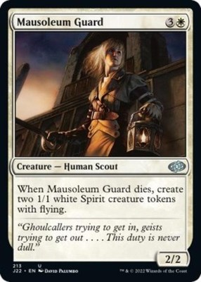 Mausoleum Guard - J22 MTG - Light Play