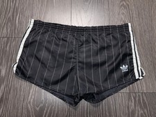 Mens Vintage Adidas Made in West Germany Nylon Shorts Sprinter Soccer Size 6 M/L