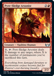 Pyre-Sledge Arsonist 118/281 Streets of New Capenna Foil