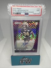 2024 Panini Prizm Kool-Aid McKinstry Saints Auto Purple Power RC /49 PSA 9