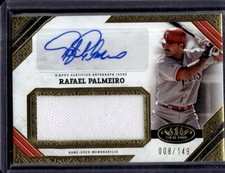 2025 Topps Tier One Rafael Palmeiro #AJR-RP Patch Autograph /149