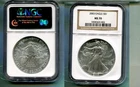 2003 AMERICAN SILVER EAGLE 1 OUNCE .999 FINE COIN NGC MS70 8184T