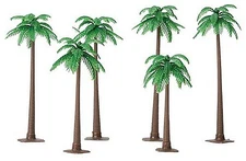 JTT Palm trees 3-5'' - Model Railroad Tree Scenery - #92136