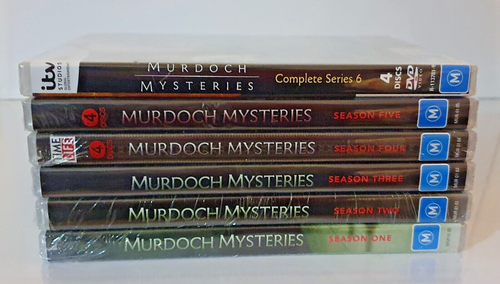 Murdoch Mysteries : Series 1 - 6 ~ New/Sealed ~ Genuine Region 4 ~ Free Post - Picture 3 of 5