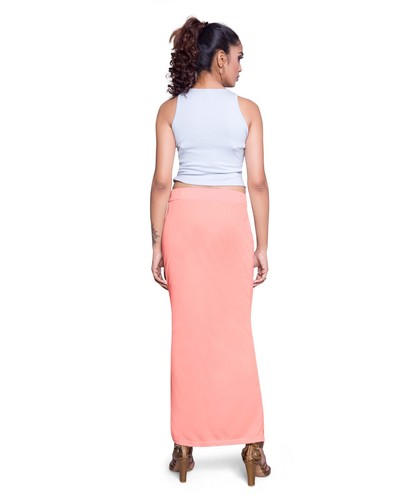 Women's High Waist Lycra Saree Shapewear Petticoat Ladies Long Underskirt Dress - Picture 17 of 94