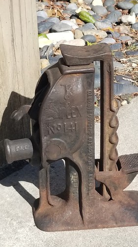 VINTAGE METAL CAR AUTOMOBILE JACK YELLOW CAB CO. - Foto 13 di 24