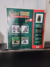 Swivel Straight One Minute Christmas Tree Stand Up to 10' 100 lb W/ Original Box