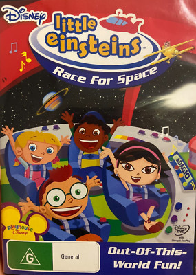 Little Einsteins - Race For Space region 4 DVD (Walt Disney kids tv series)