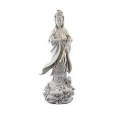 Top Collection Quan Yin Statue on Lotus Pedestal - Kwan Yin Goddess of Mercy ...