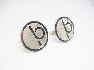 Sterling Silver Cufflinks vintage Lamode Formal Wear Accessory