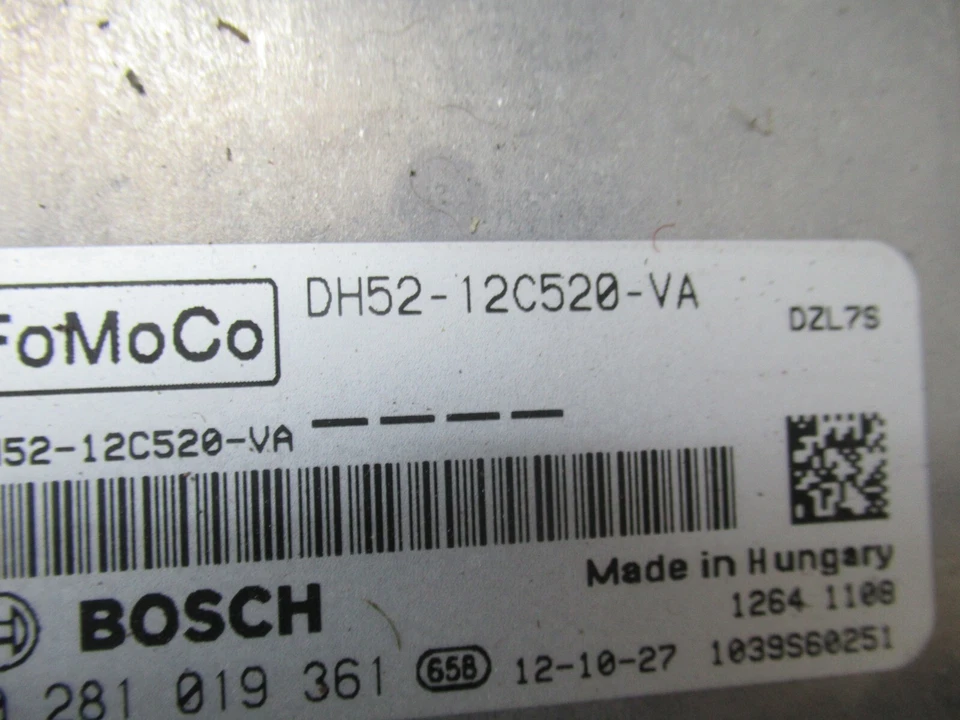 LAND ROVER FREELANDER 2 L359 2013 MANUAL LOCK SET ECU DH52 12C520 VA - Image 3 of 4