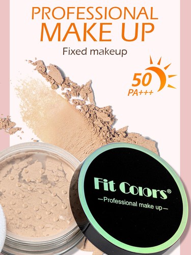 Korean Loose Powder Full Brightening Concealer Mineral Face Foundation Cosmetic^ - Picture 17 of 21