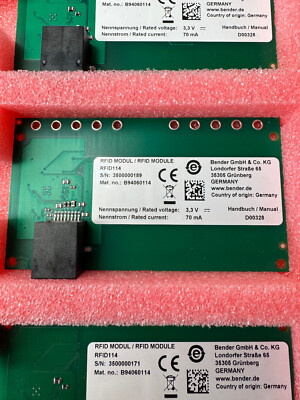 Bender RFID114 Reader Modul Kartenlesegerät für Wallbox eMobility