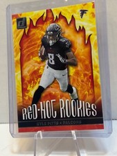 2021 Panini Donruss Football Kyle Pitts Red Hot Rookies Insert #RHR-KPI.