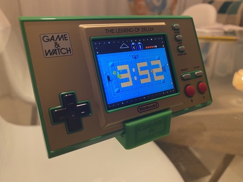 Stand Base Game Watch Nintendo Wide Silver Crystal New Zelda 2021 - Imagen 3 de 5