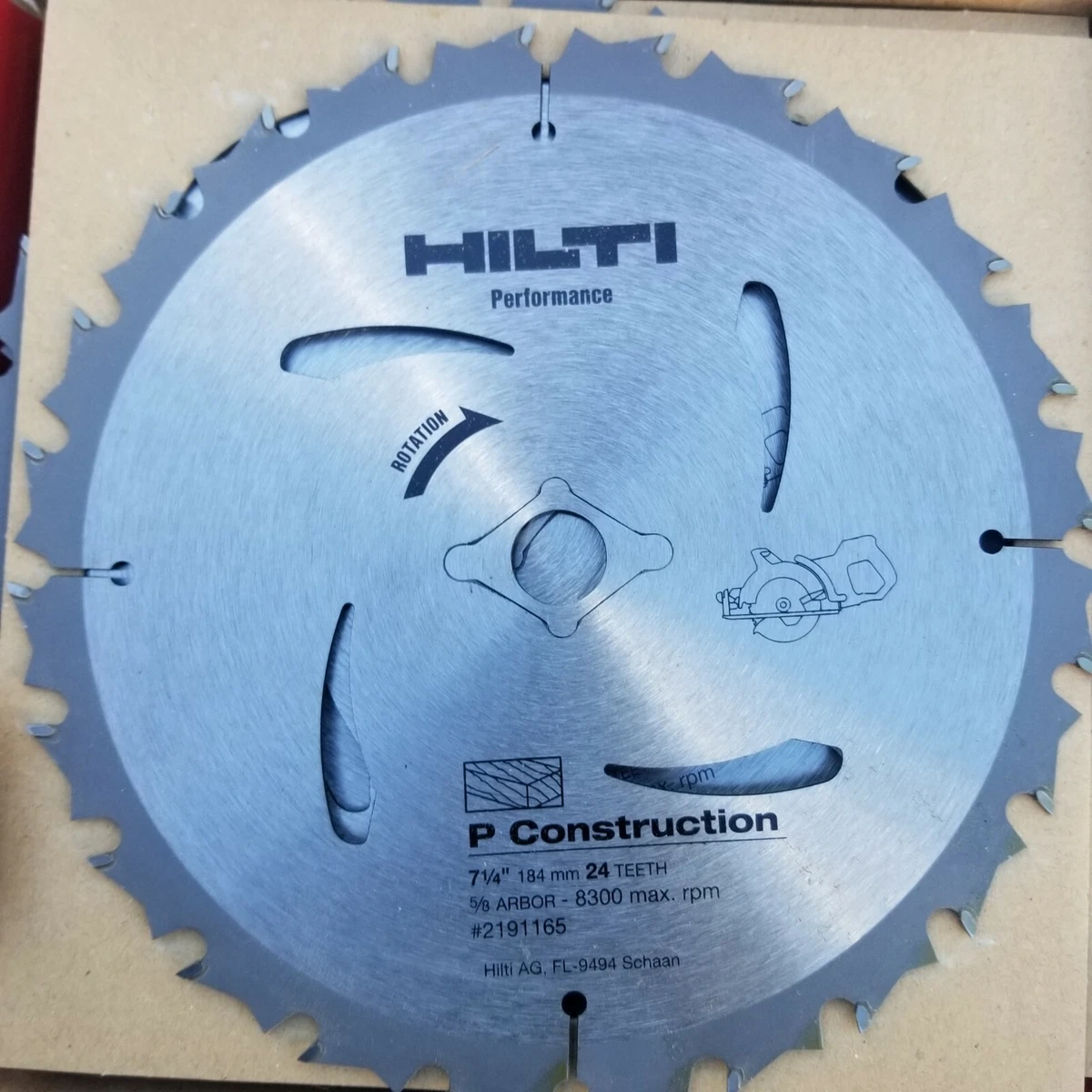 Hilti saw clearance blades