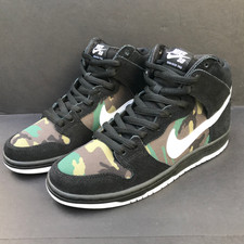 nike sb dunk high iguana camo