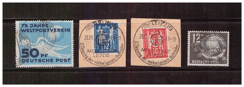 DDR Jahrgang 1949 Mi. Nr. 242-245 gestempelt