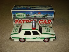 1993 HESS Police Patrol Car w/ Dual Sound Siren & Operating Headlights &Flashers