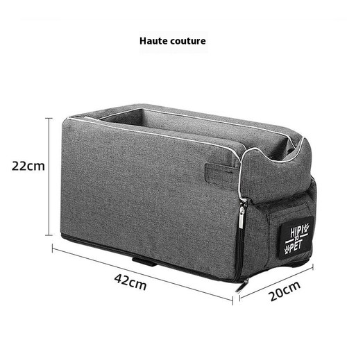 Mittelkonsole Hundeautositz für kleine Katzen Hundesitz Haustier Autositz Robust - Bild 4 von 9