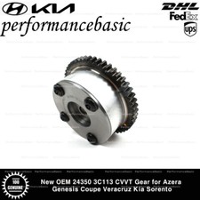 New OEM 24350 3C113 CVVT Gear for Azera Genesis Coupe Veracruz Kia Sorento 