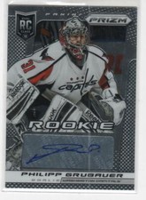 2013-14 Panini Prizm Rookie Autographs #APG Philipp Grubauer RC