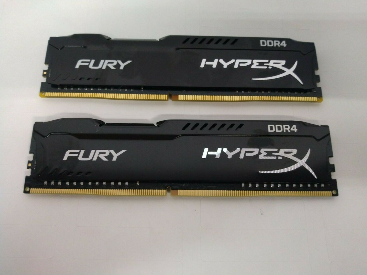 Kingston HyperX DDR4 8GB×2 Kingston Hyper-X Fury 8GB (2x4GB) DDR4 2400 Memory Kit RAM