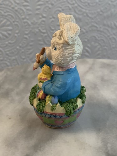 Hasen Figuren Set Vintage Osterhasen 2er Set - Bild 9 von 24