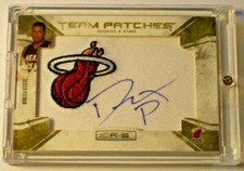 10-11 Rookies & Stars Gold Rookie Patch Autograph Dexter Pittman /25 Heat Texas