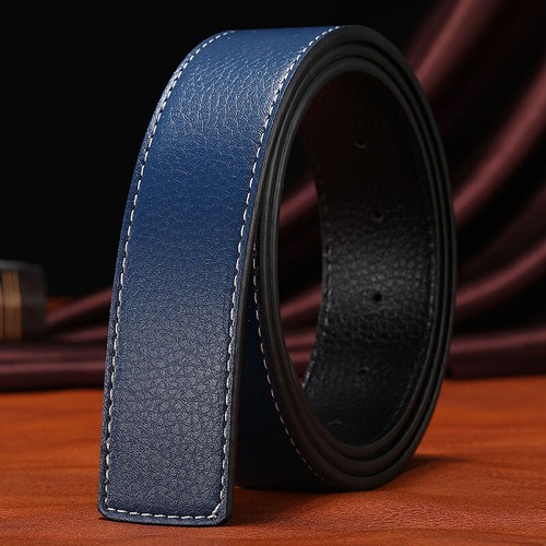 Leather Belts Replacement Belt Strap without Buckle 38mm Wide - Picture 11 of 14