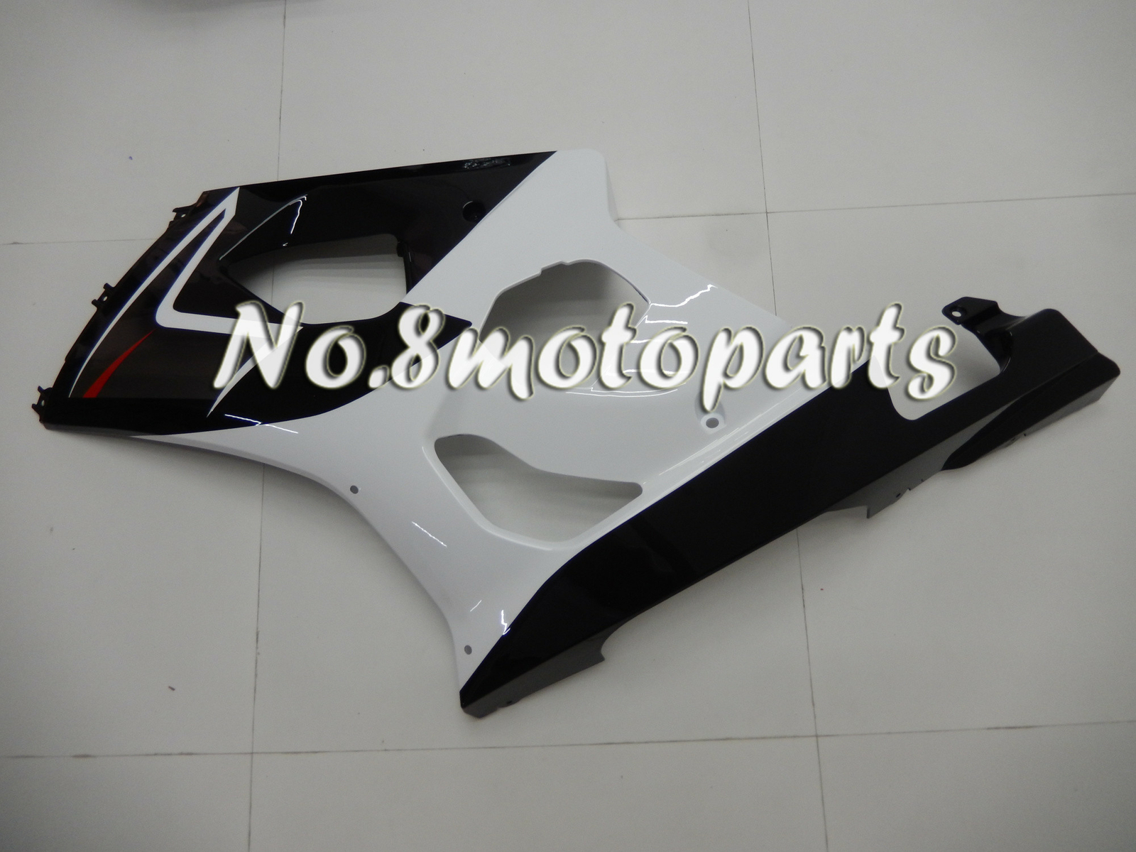 Fit for 2003-2004 GSXR1000 K3 Injection Left Right Side Fairings Black White a13 image