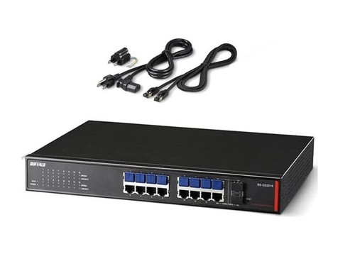 NEW BUFFALO BS-GS2016/A 16 Port Layer 2 Giga smart switch Network Audio Hub DHL - Picture 5 of 5