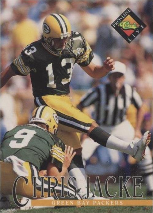1994 Classic Pro Line Live Chris Jacke #146 - 1 of 2