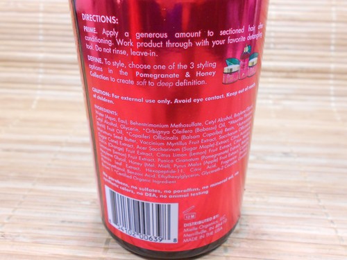 Mielle Organics Pomegranate& Honey Curl Smoothie & Leave-In Conditioner, 12oz Ea - Picture 8 of 9